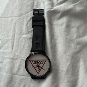 Guess Black and White Men's Watch